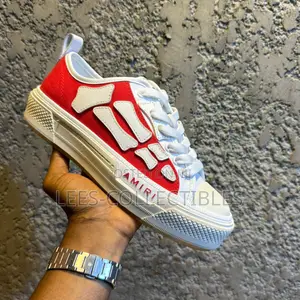 Best Quality Amiri Pacific Bone Low Top Sneakers