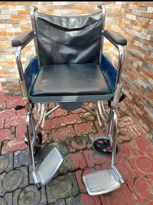 Few Weeks Used Wheel Chair With Commode