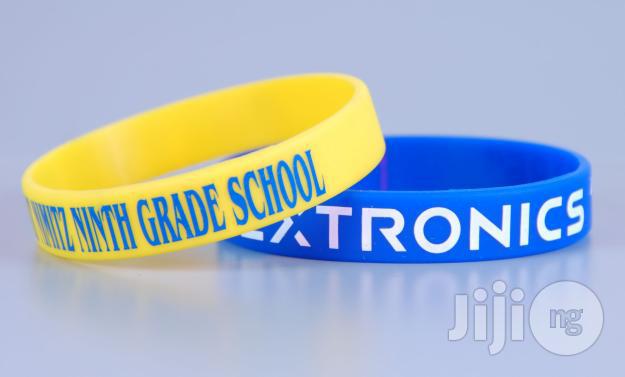 New Customized Silicone Rubber Wristbands