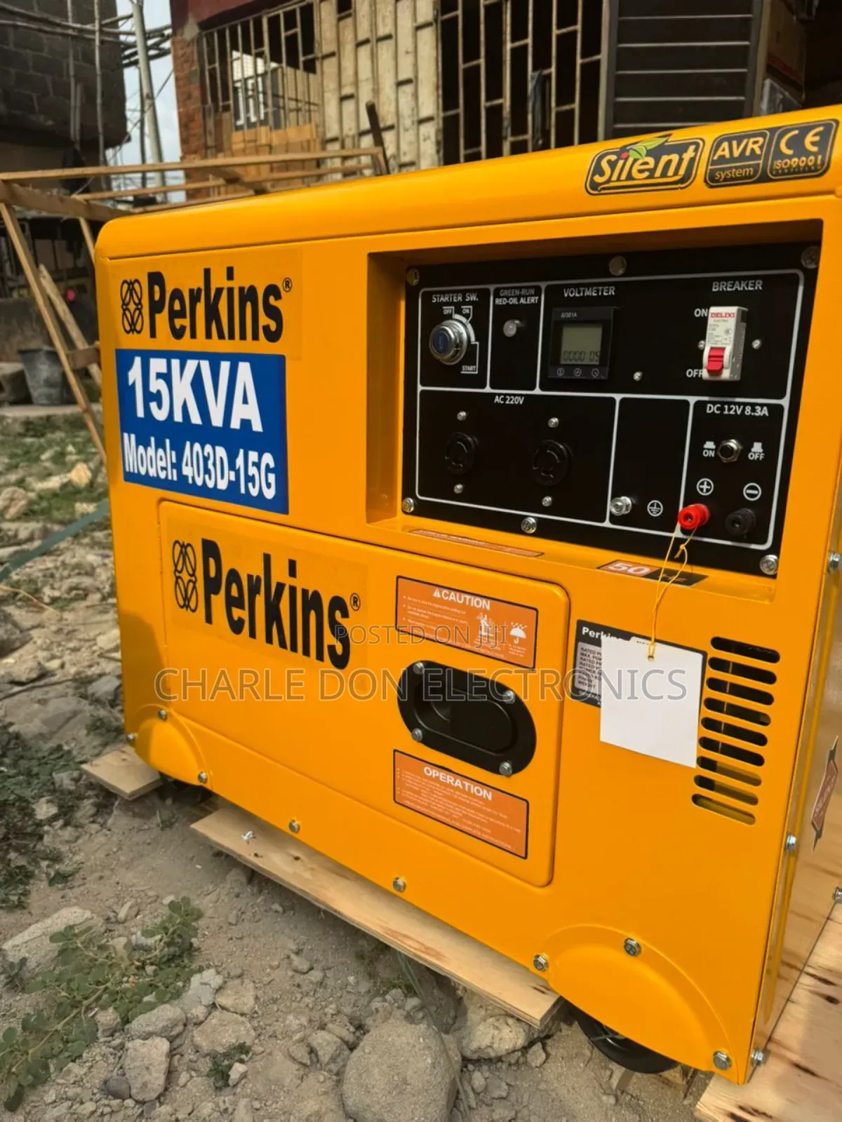Strong 15kva Perkins Diesel Silent Generator – High Performance