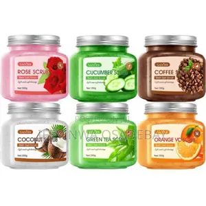Natural Exfoliate Skin Salt Body Scrub Dv