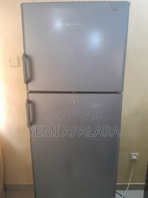 Standing Fridge Double Door With Upper Freezer