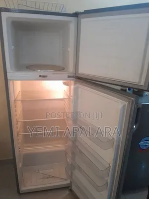 Standing Fridge Double Door With Upper Freezer