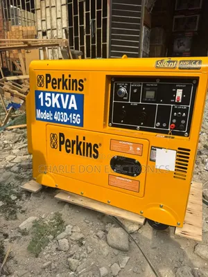 Clean Power 15kva Perkins Diesel Soundproof Generator With  Copper