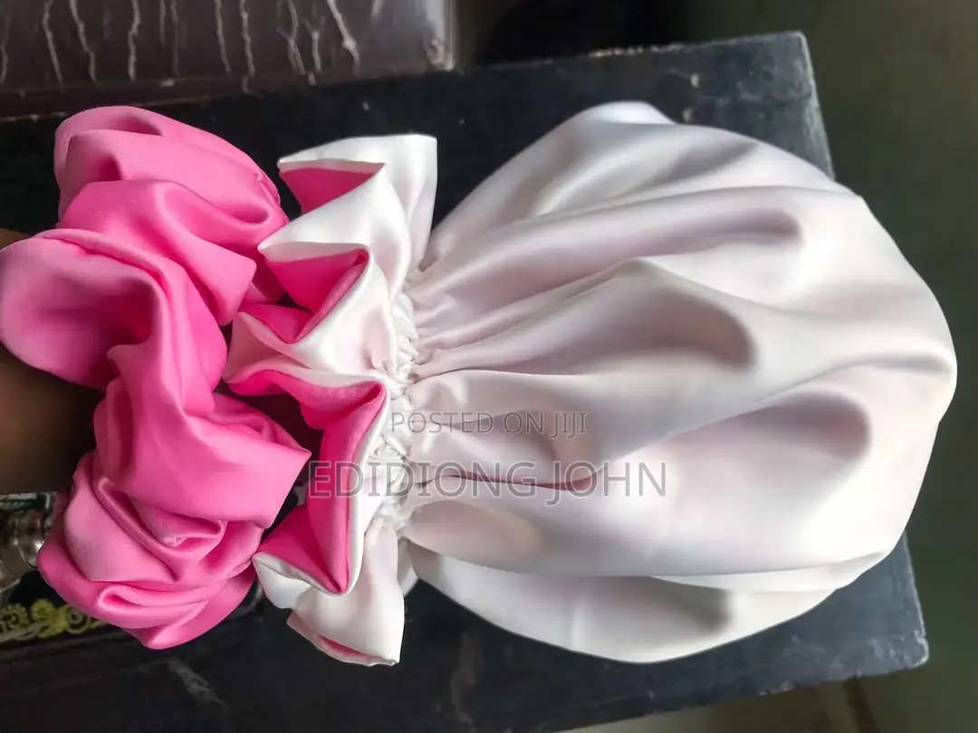 Reversible Hair Bonnets And Scrunchies