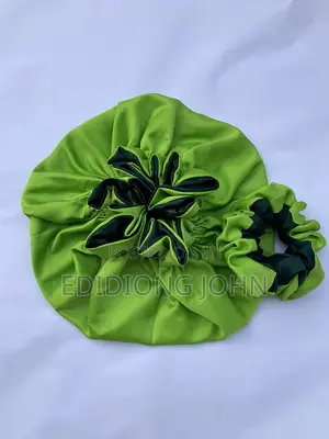 Reversible Hair Bonnets And Scrunchies