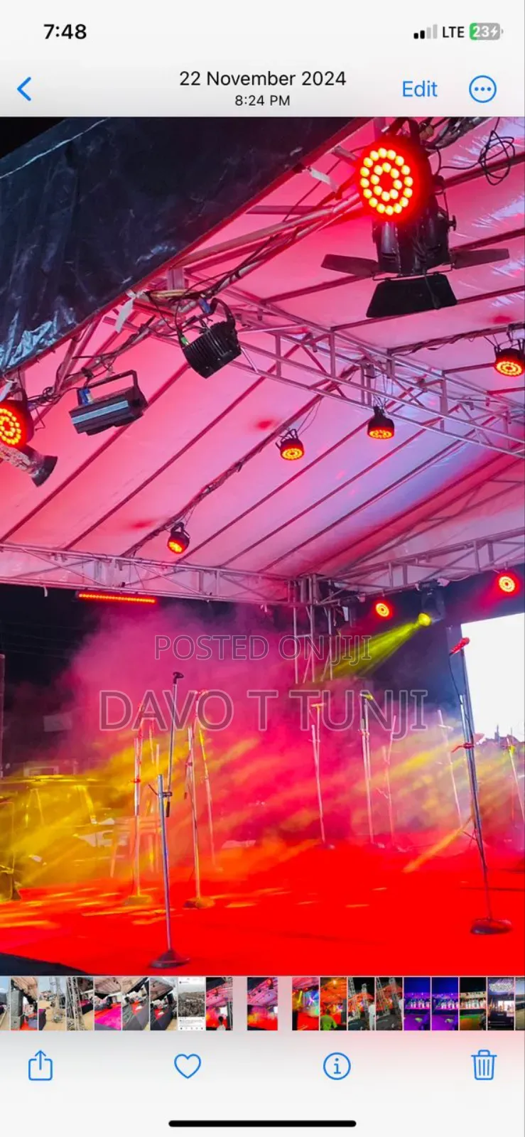 Sound, Light, Screen, Stage for Events,And Studio Productns