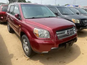 Honda Pilot EX-L 4x4 (3.5L 6cyl 5A) 2006 Red