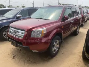 Honda Pilot EX-L 4x4 (3.5L 6cyl 5A) 2006 Red