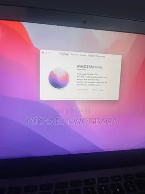 Laptop Apple MacBook Air 2017 8GB Intel Core i5 HDD 128GB