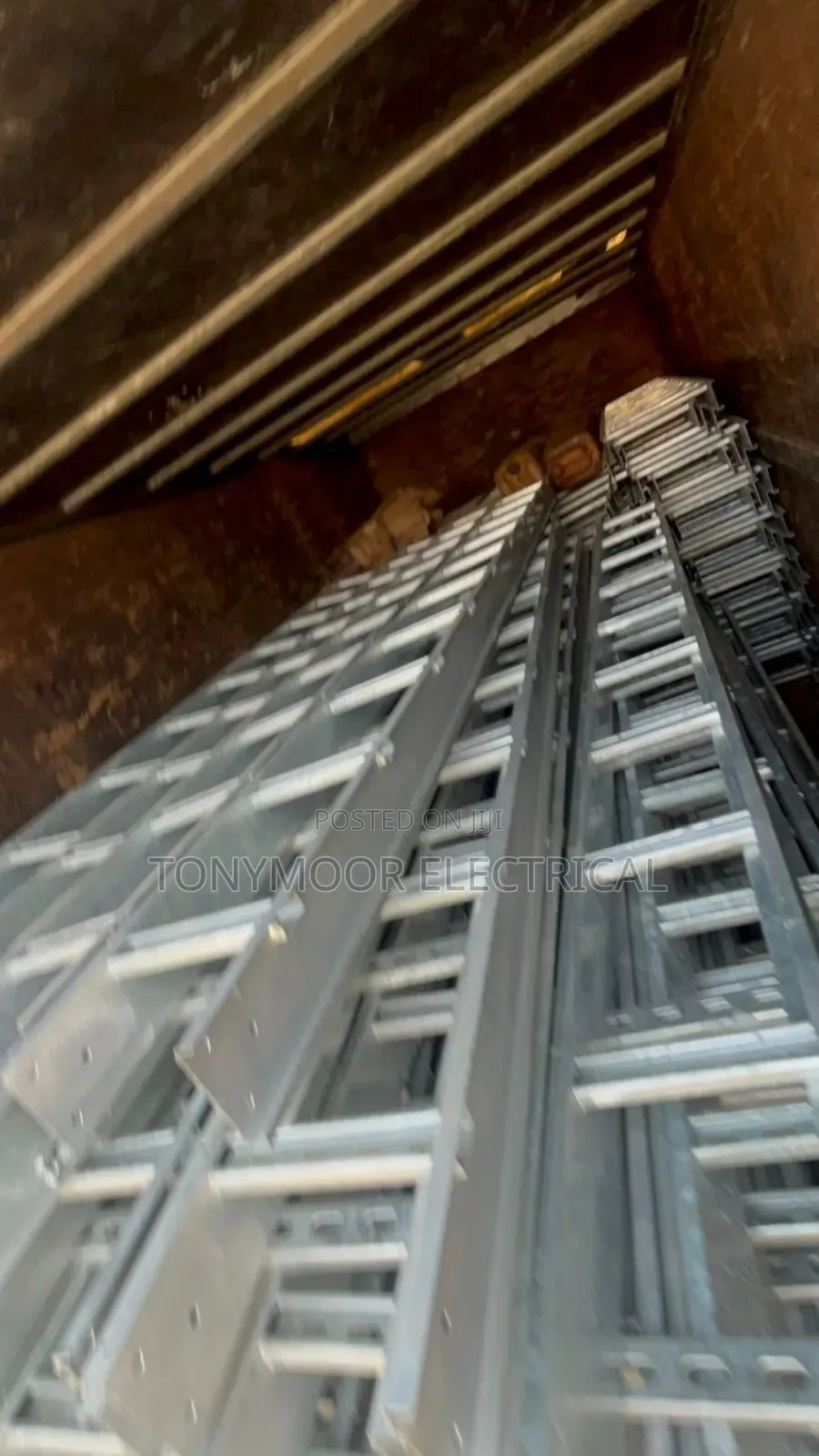 200x100 Hot Dip Cable Ladder