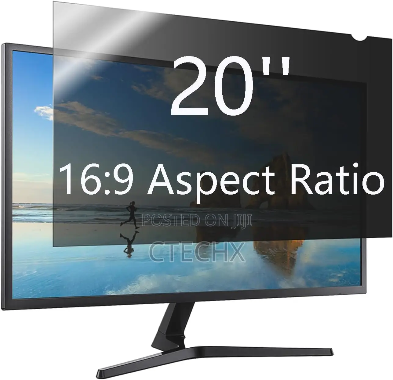 20 Inch Privacy Screen Filter for Widescreen Monitor