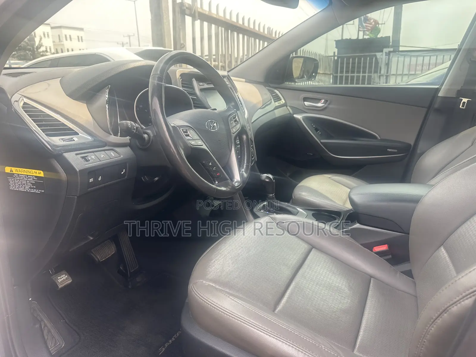 Hyundai Santa Fe Limited AWD 2016 Gray