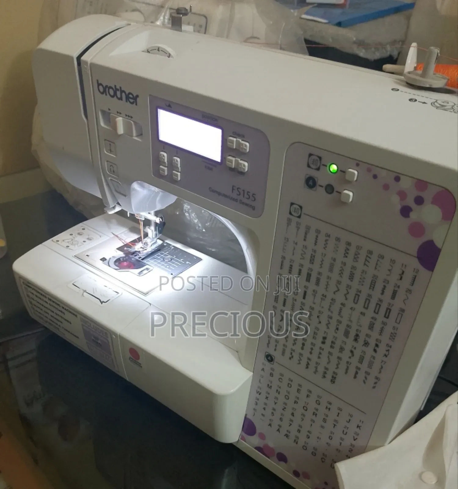 Computerized Sewing Machine for Embroidery and Monograming