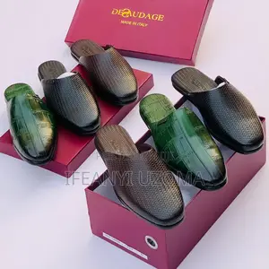 Classic Quality Leather Half Shoe