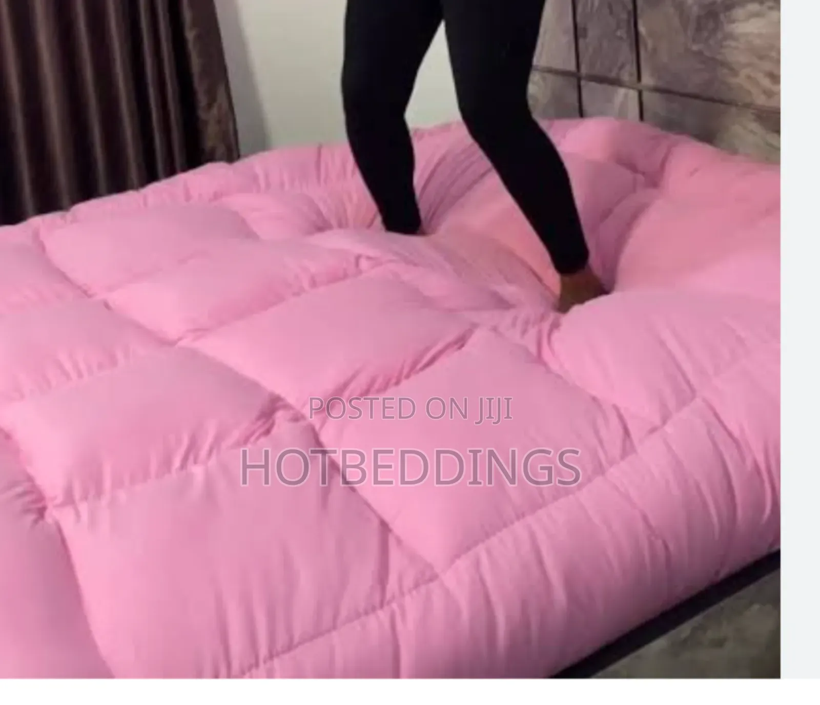 Mu Pink Mattress Topper
