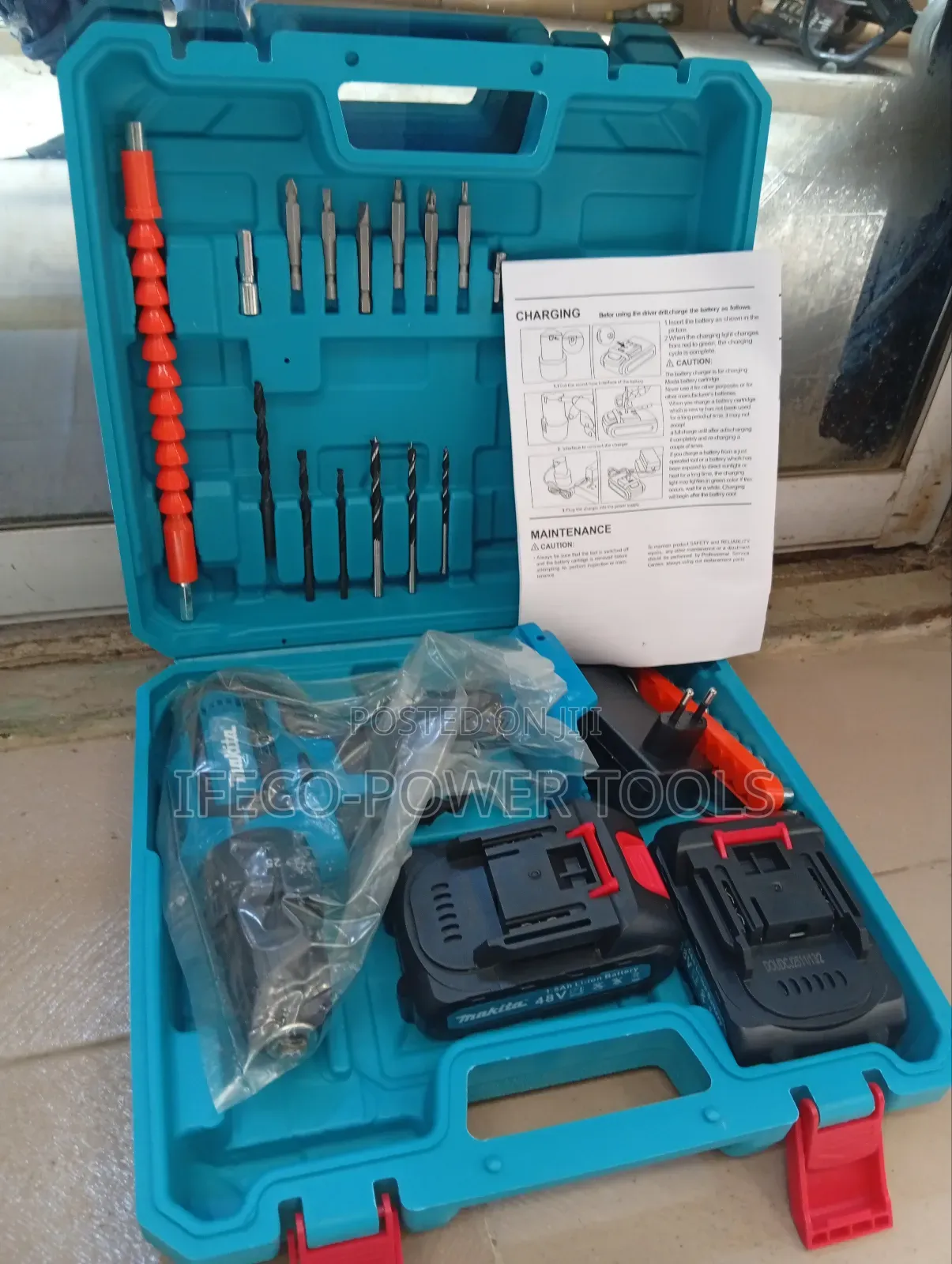 48v Cordless Drill Set.