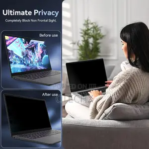 16 Inch 16:10 Laptop Privacy Screen, Anti Blue Light Glare Filter