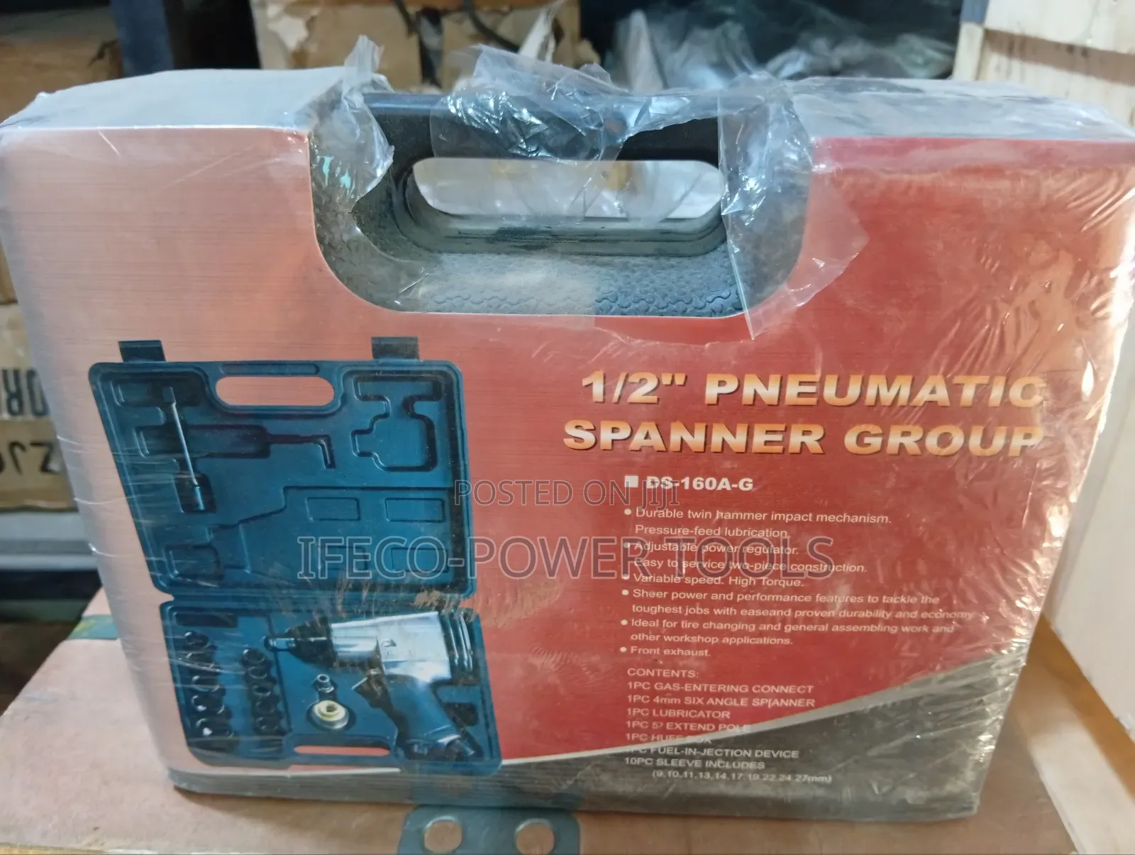 1/2" Air Impact Wrench Kit