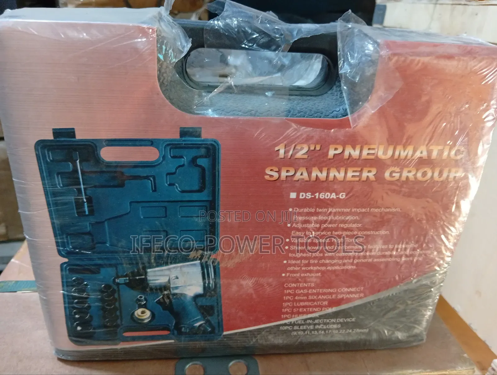 1/2" Air Impact Wrench Kit