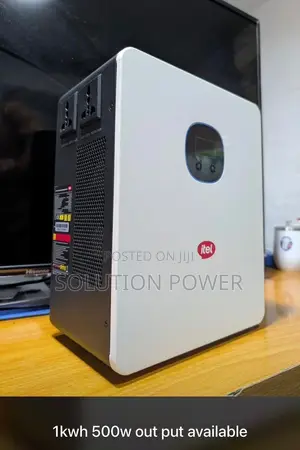 Itel 1kw/500w Power Tank, Solar Generator.