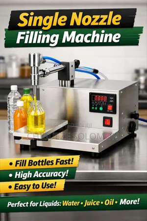 Single Nozzle Liquid Filling Machine