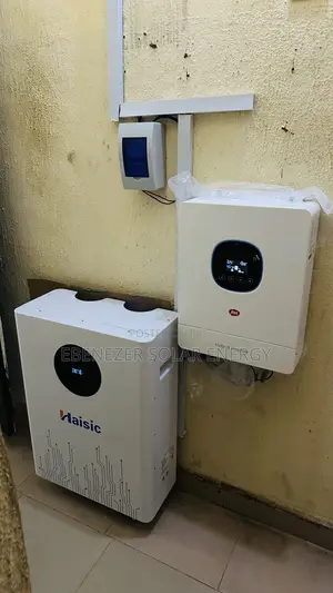 9kwh Haisic Battery Full Set Up With 4kva Itel Inverter
