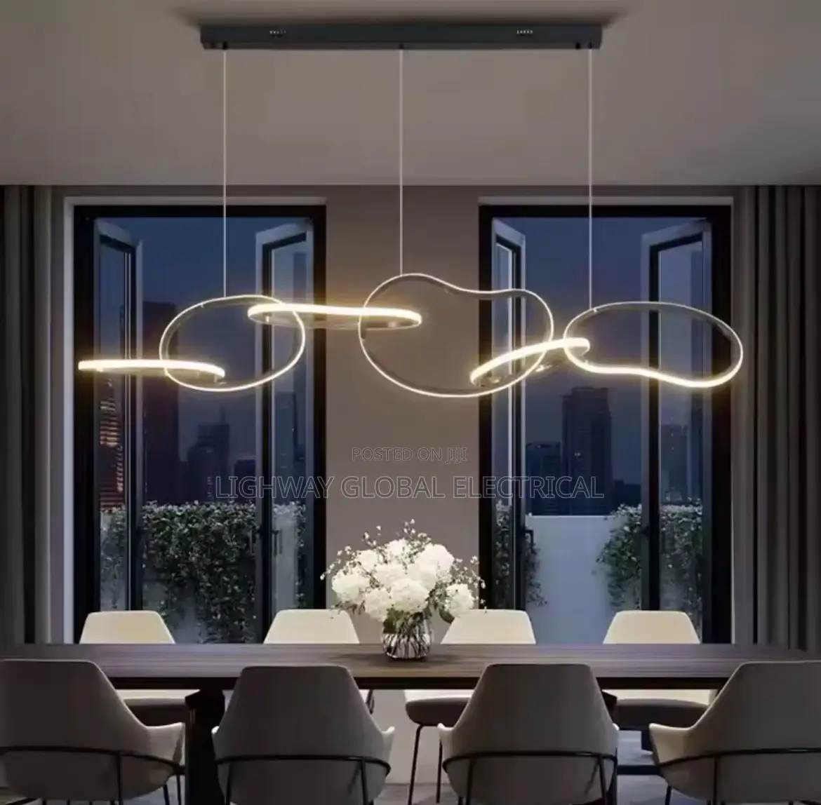 Modern Home Decor Led Dining Chandelier Light