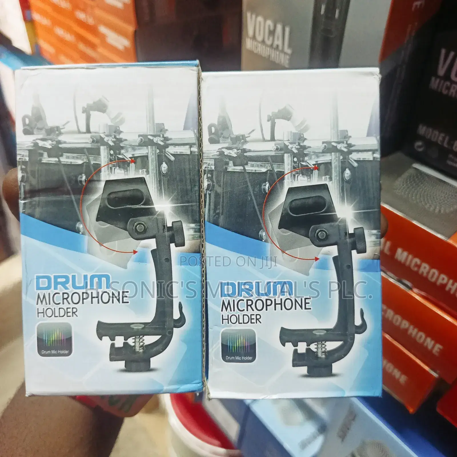 Drum Microphone Holder 2in1