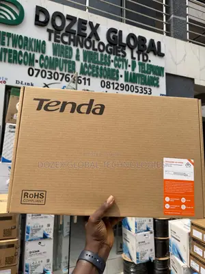 Tenda 24 Ports Gigabits and Poe Managed Switch With Fiber Ports