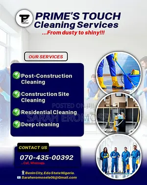 Cleaning Services in Benin City