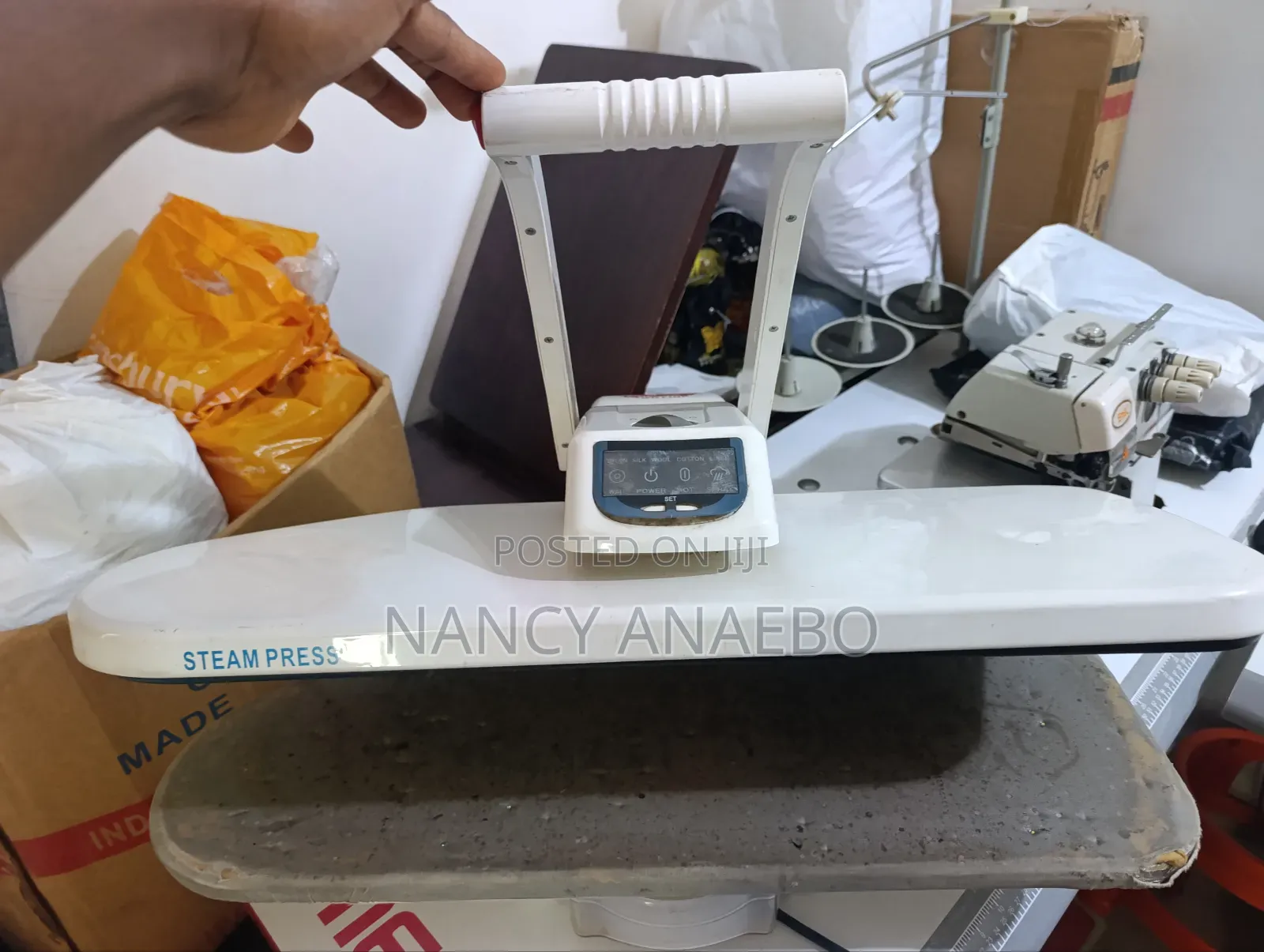 Two Lion Steam Press Iron