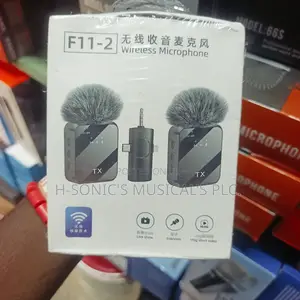 Original 3in1 F11-2 Lapel Phone Microphone.