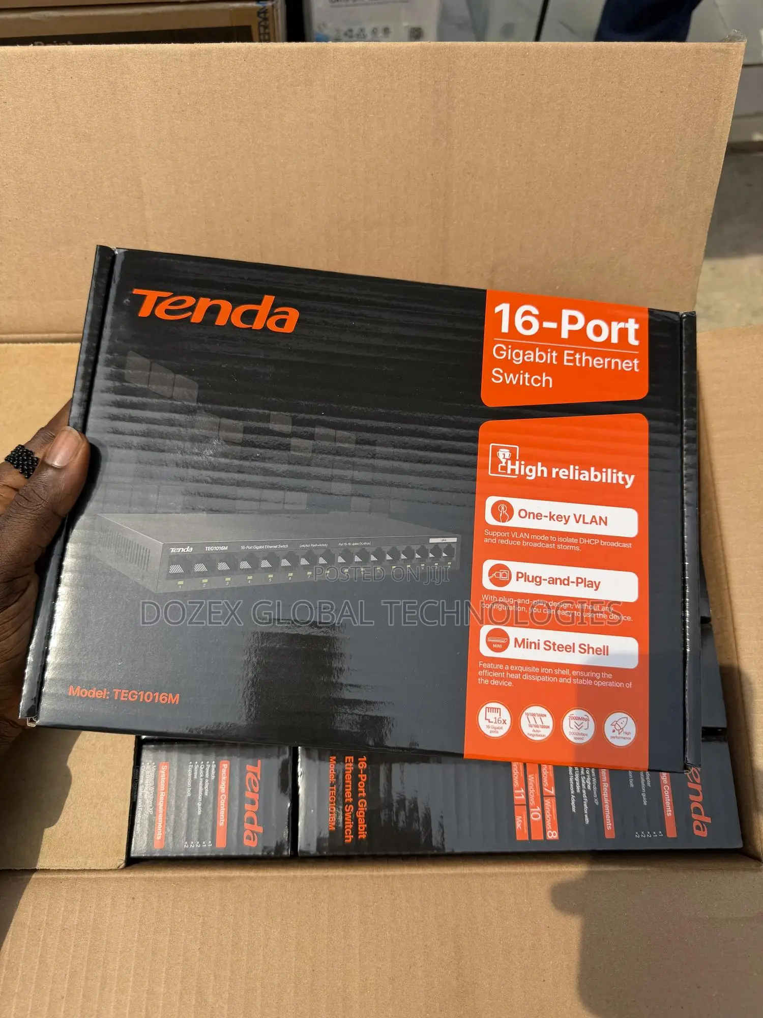 16 Ports Gigabits Switch