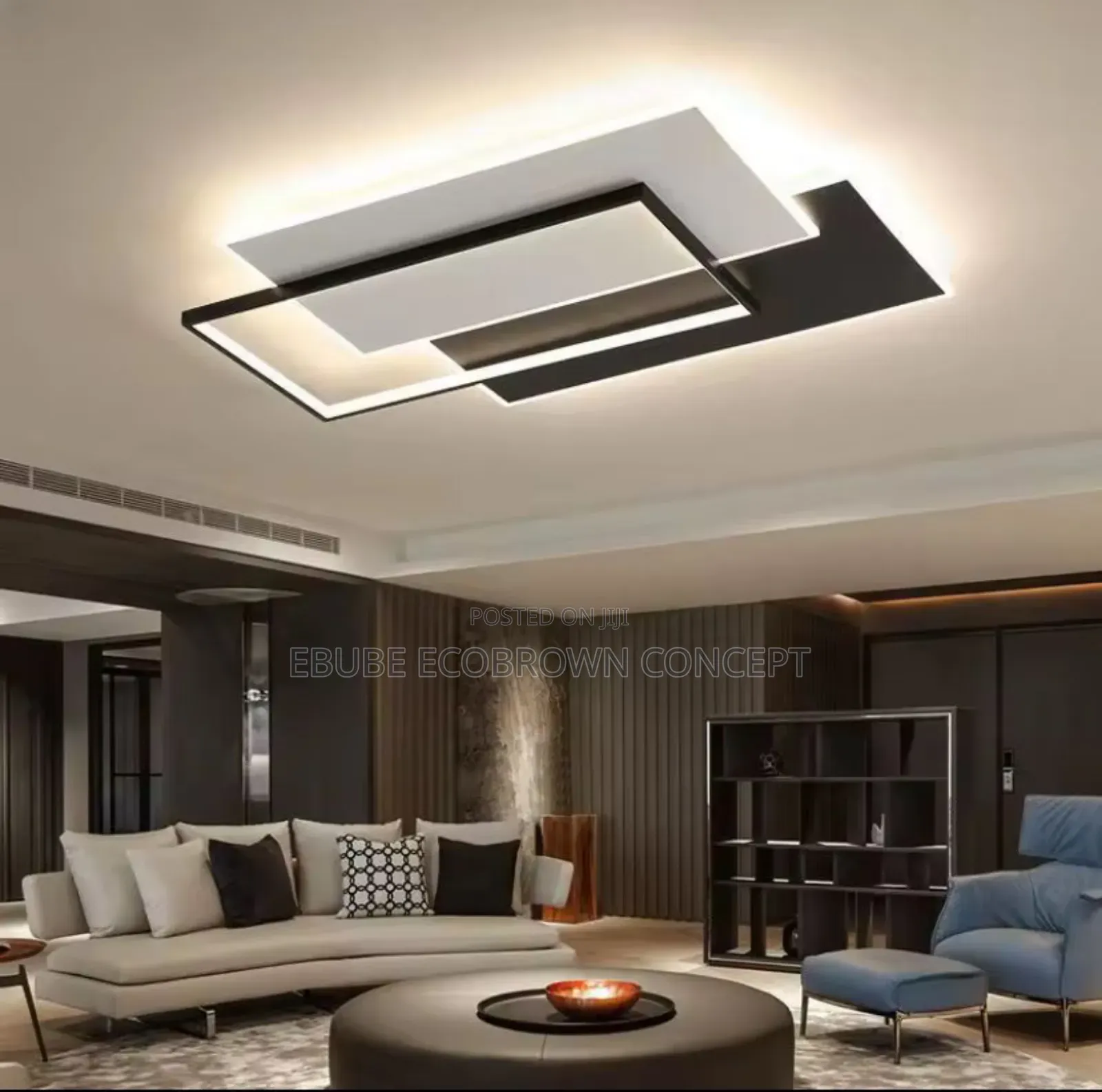 Modern Simplicity Led Ceiling Flush Light With Remote for Modern Homes