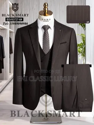 Pure Quality Luxury Men's Turkey Suits 3pcs Best Quality Well Banded