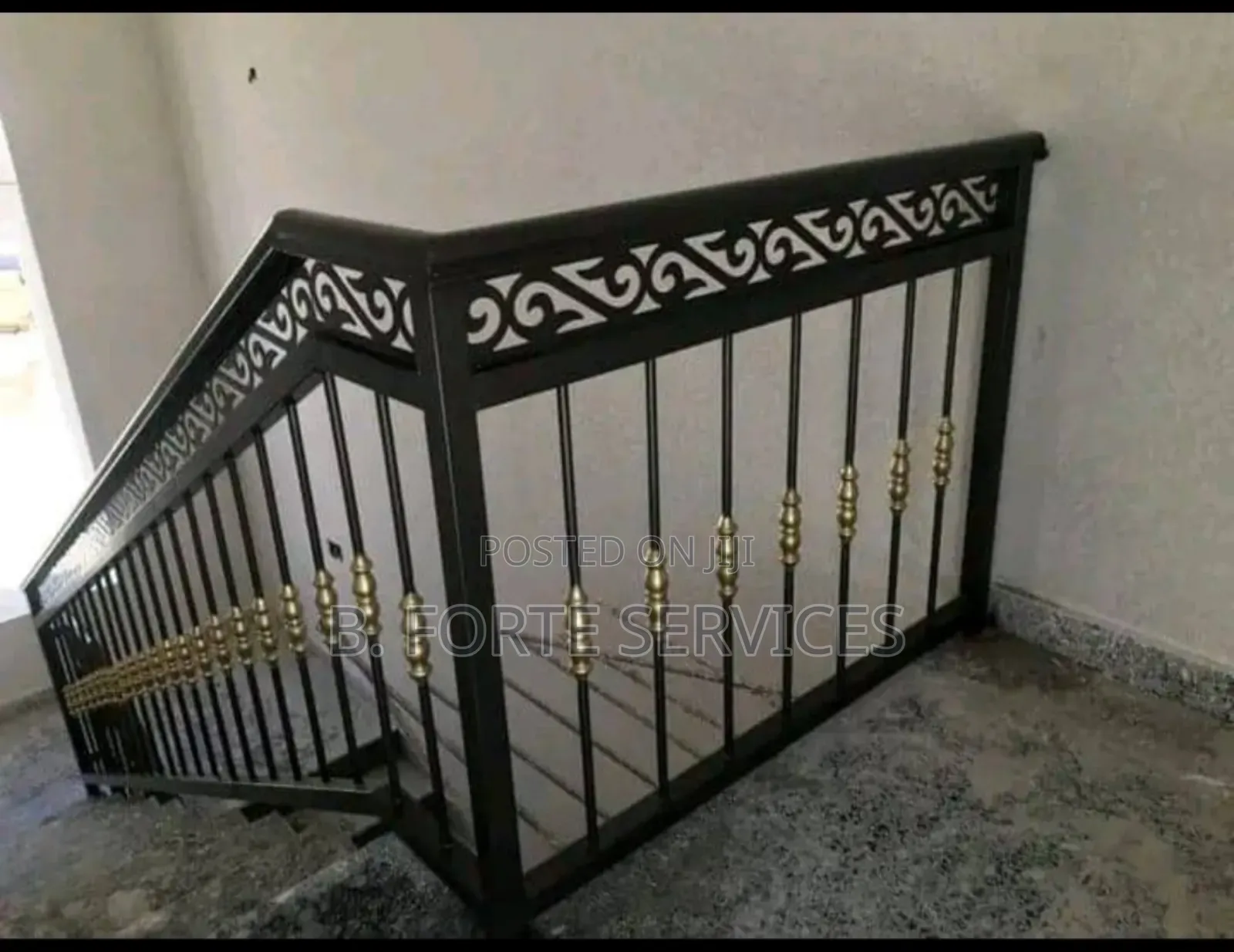 Design Wrought Iron Staircase Railing