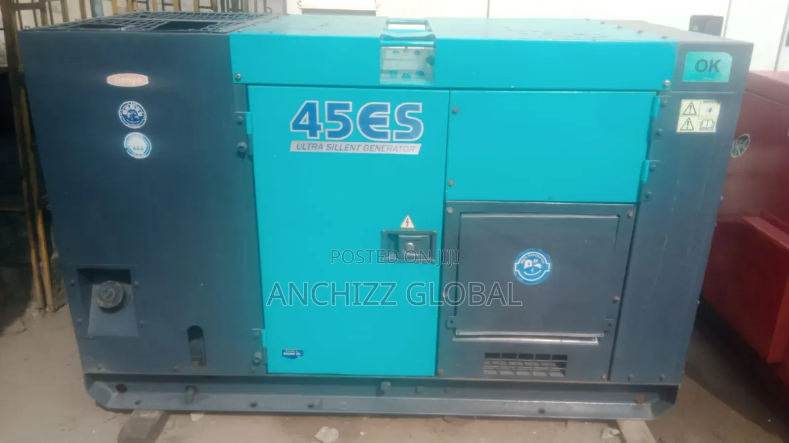 Japan Denyo 45kva Soundproof Generator