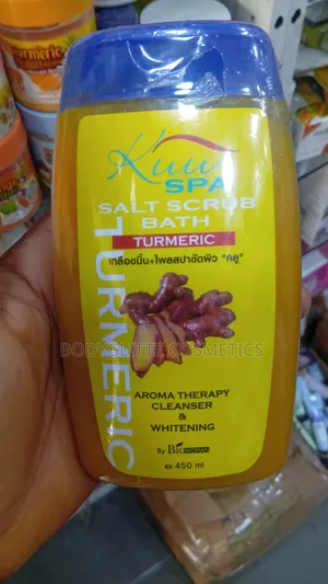 Kuu Spa Salt Spa Scrub (Turmeric)