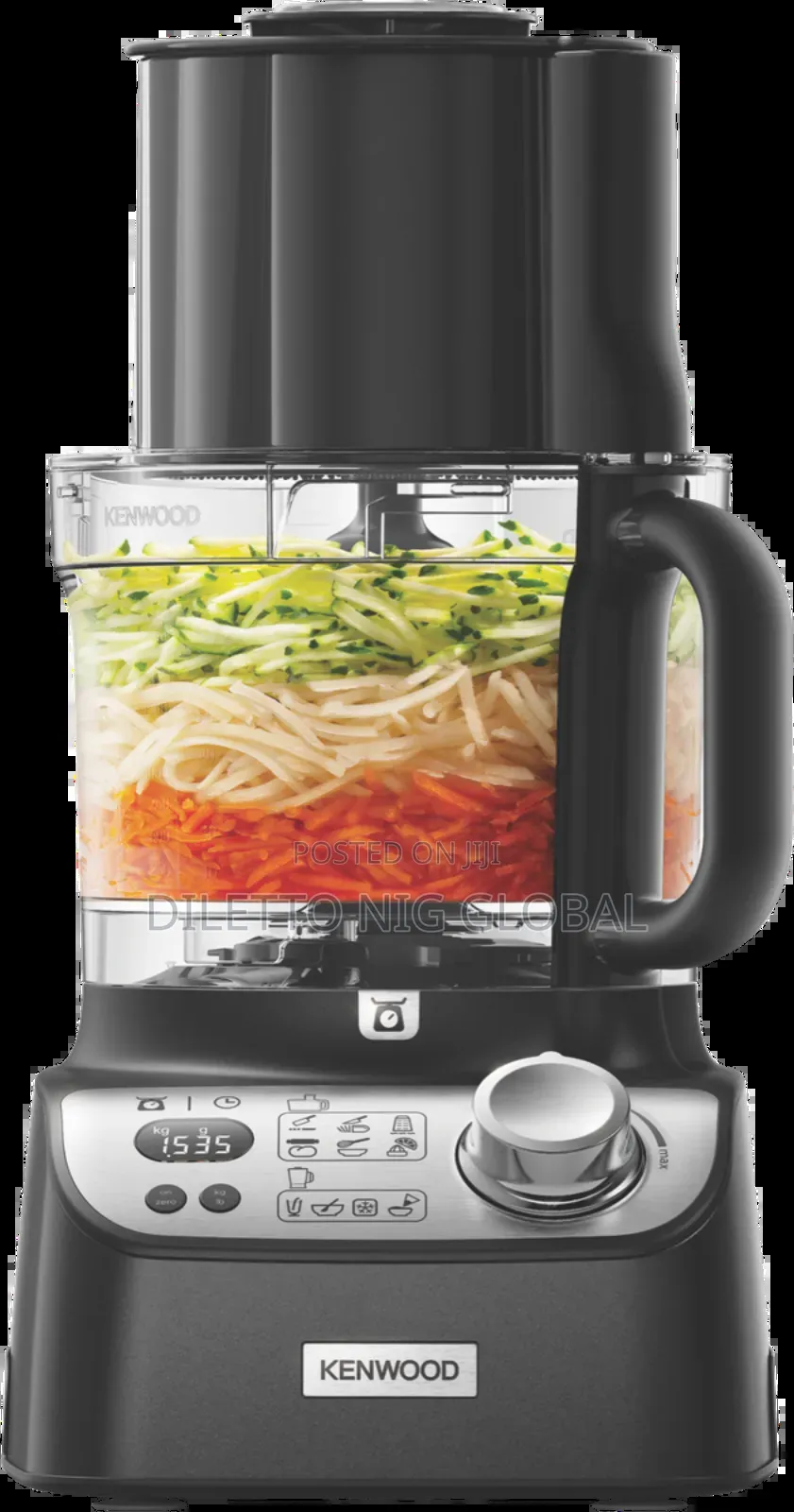 Kenwood Multipro Xl Food Processor Black