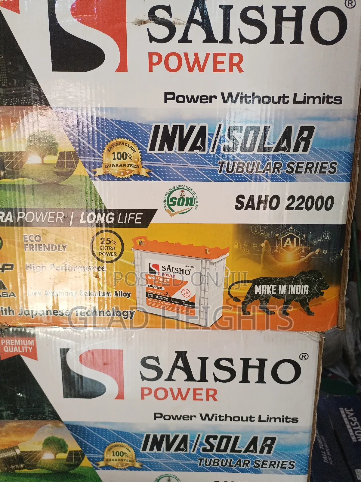 Saisho Tubular Battery