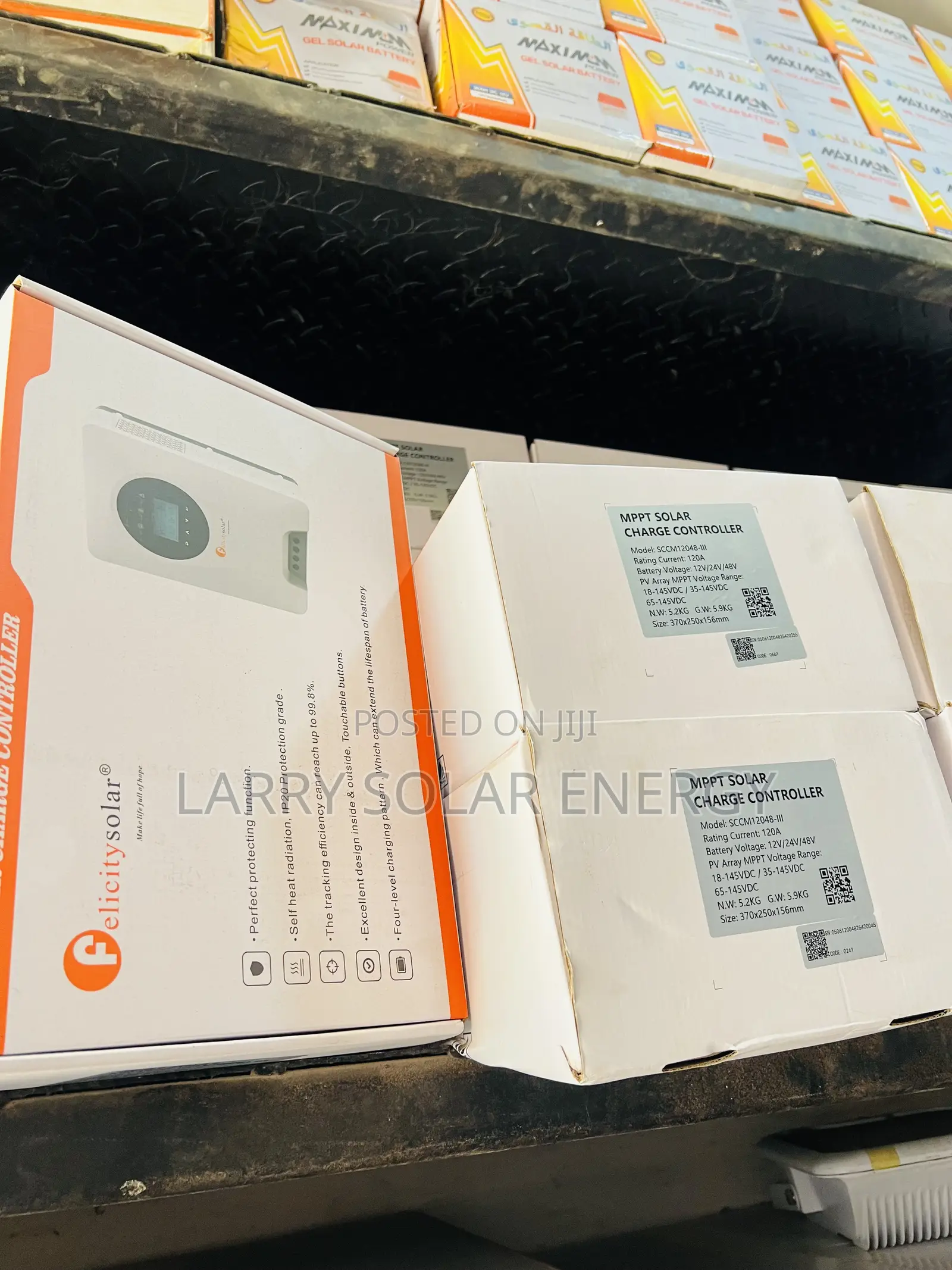 120ah MPPT Charge Controller