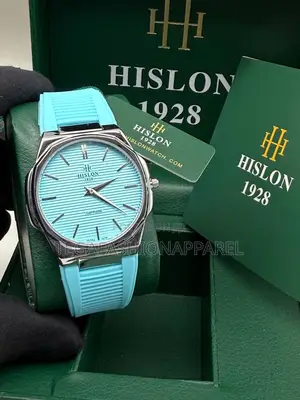 Hilson Ultra Slim Rubber Wristwatch