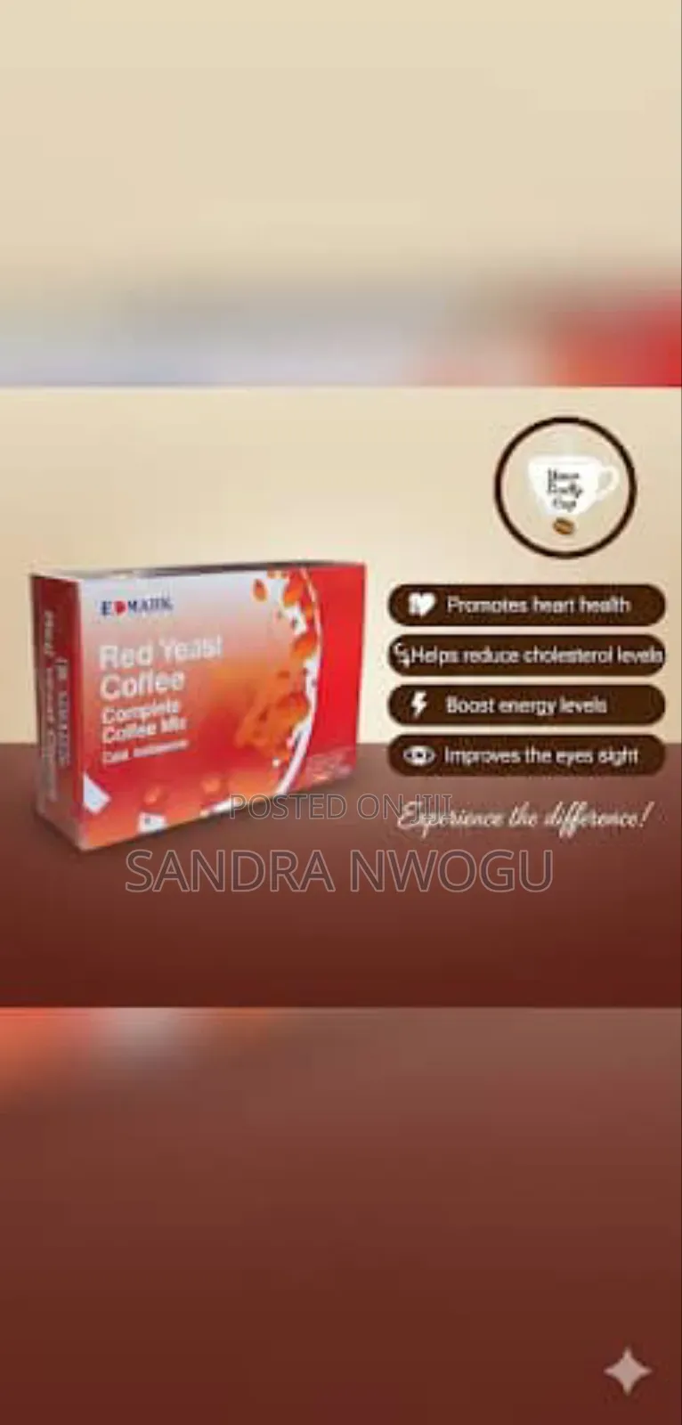 Edmark Red Yeast Coffee