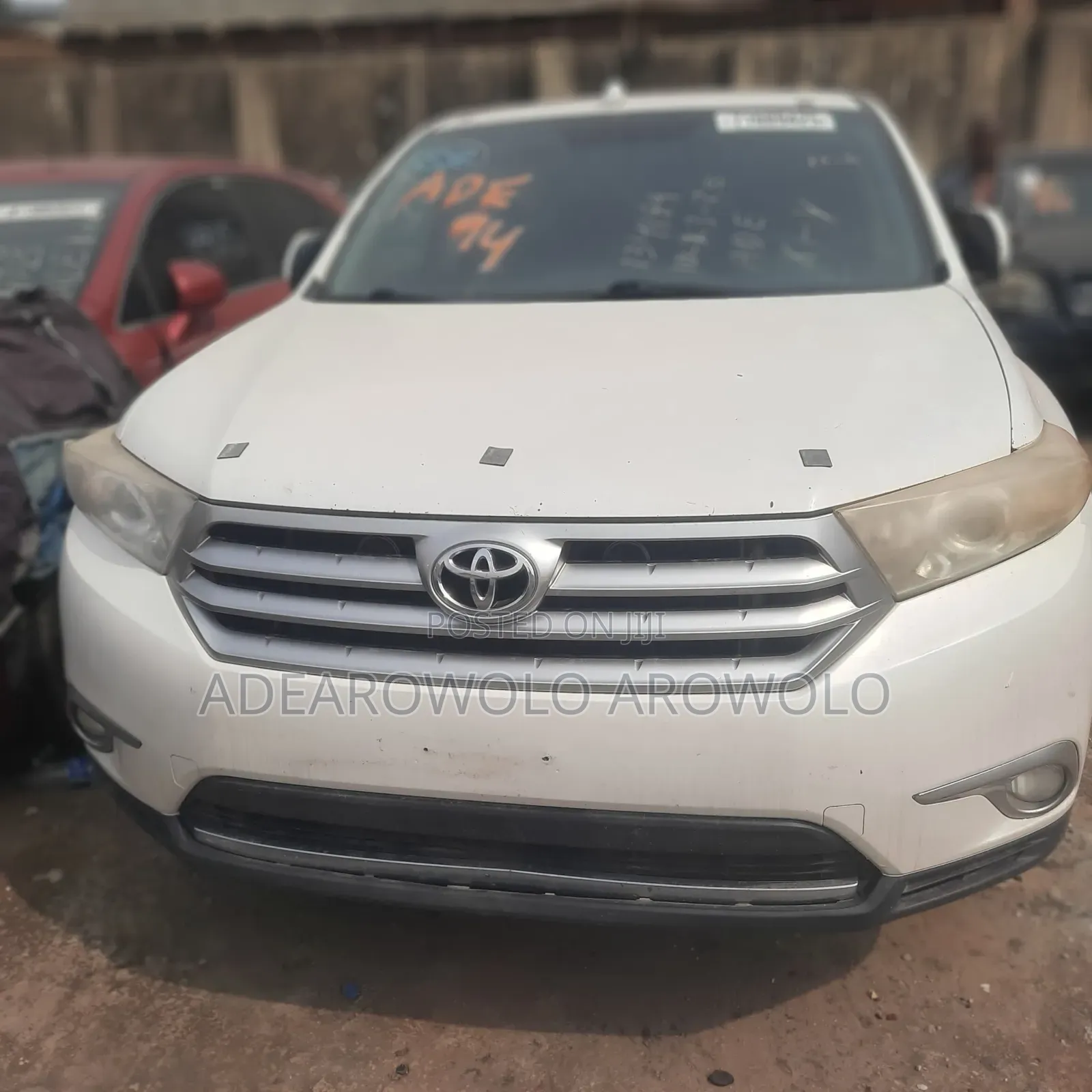 Toyota Highlander 2012 White