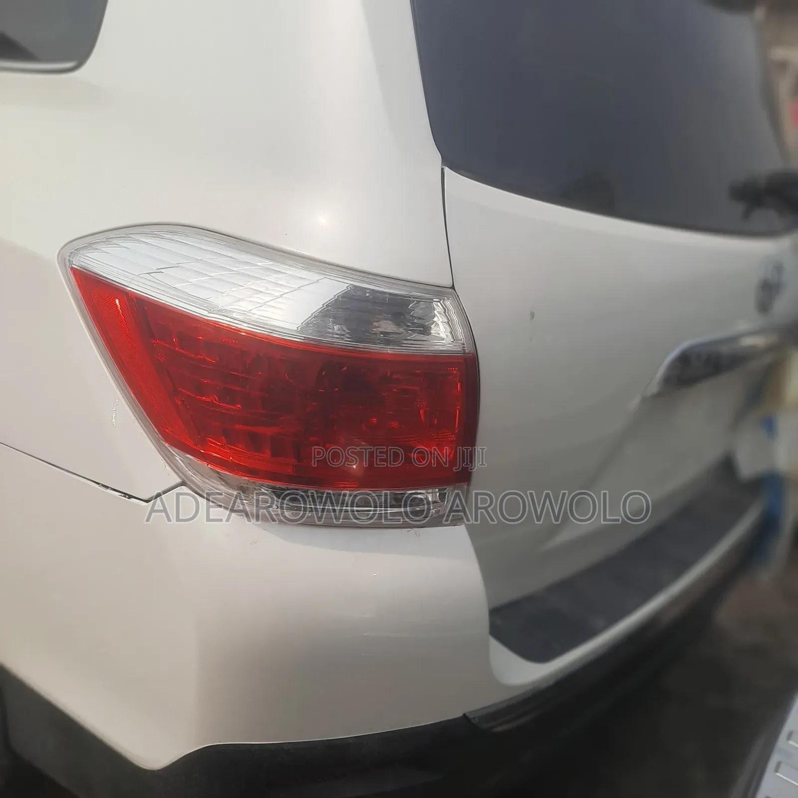 Toyota Highlander 2012 White