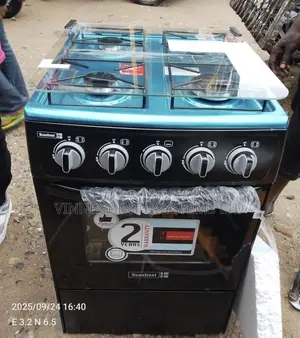 Four Ways Burners Gas Cooker With Oven