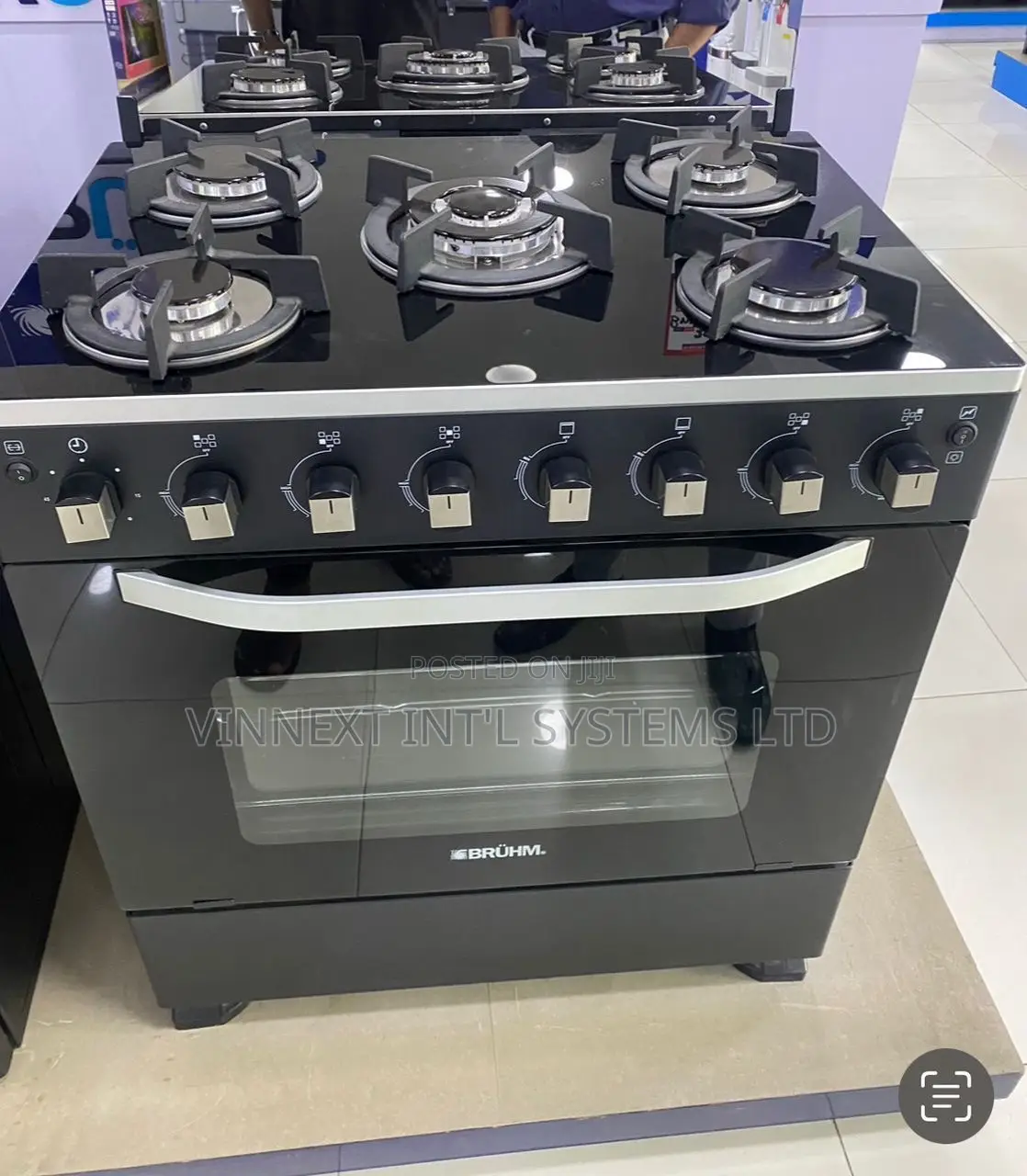 5ways Burners Gas Cooker