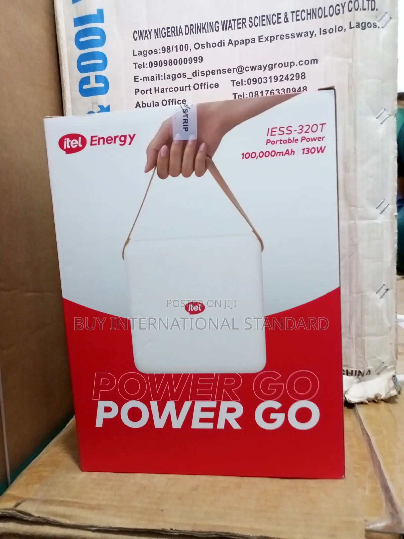 Itel Energy Power Go Portable Backup Power