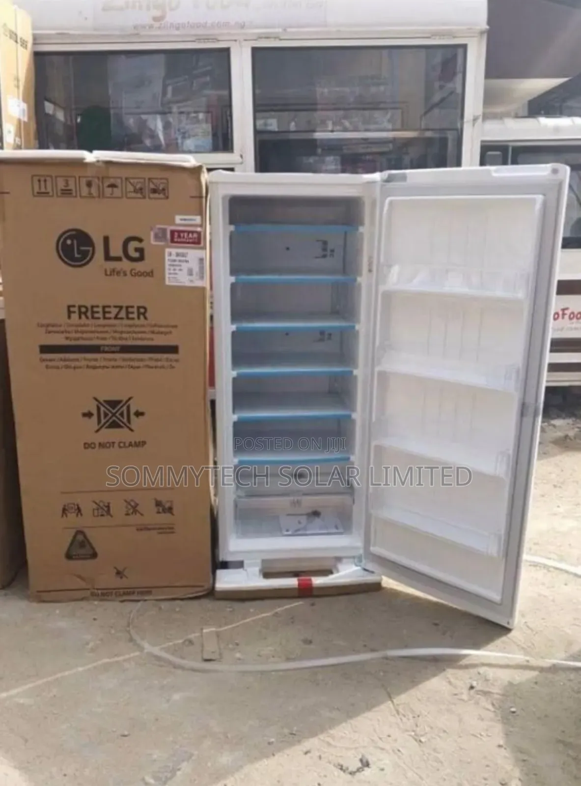 198litr Inverter Standing Freezer
